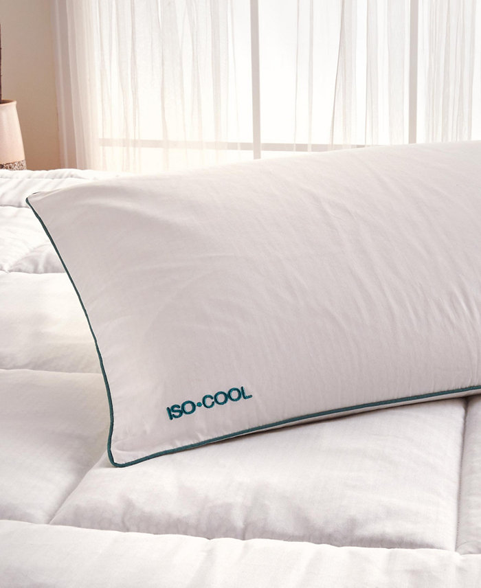 IsoCool Serene Foam Traditional Pillow， Standard Queen