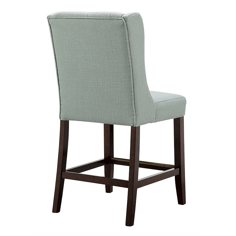 Madison Park Aida Button Tufted Counter Stool