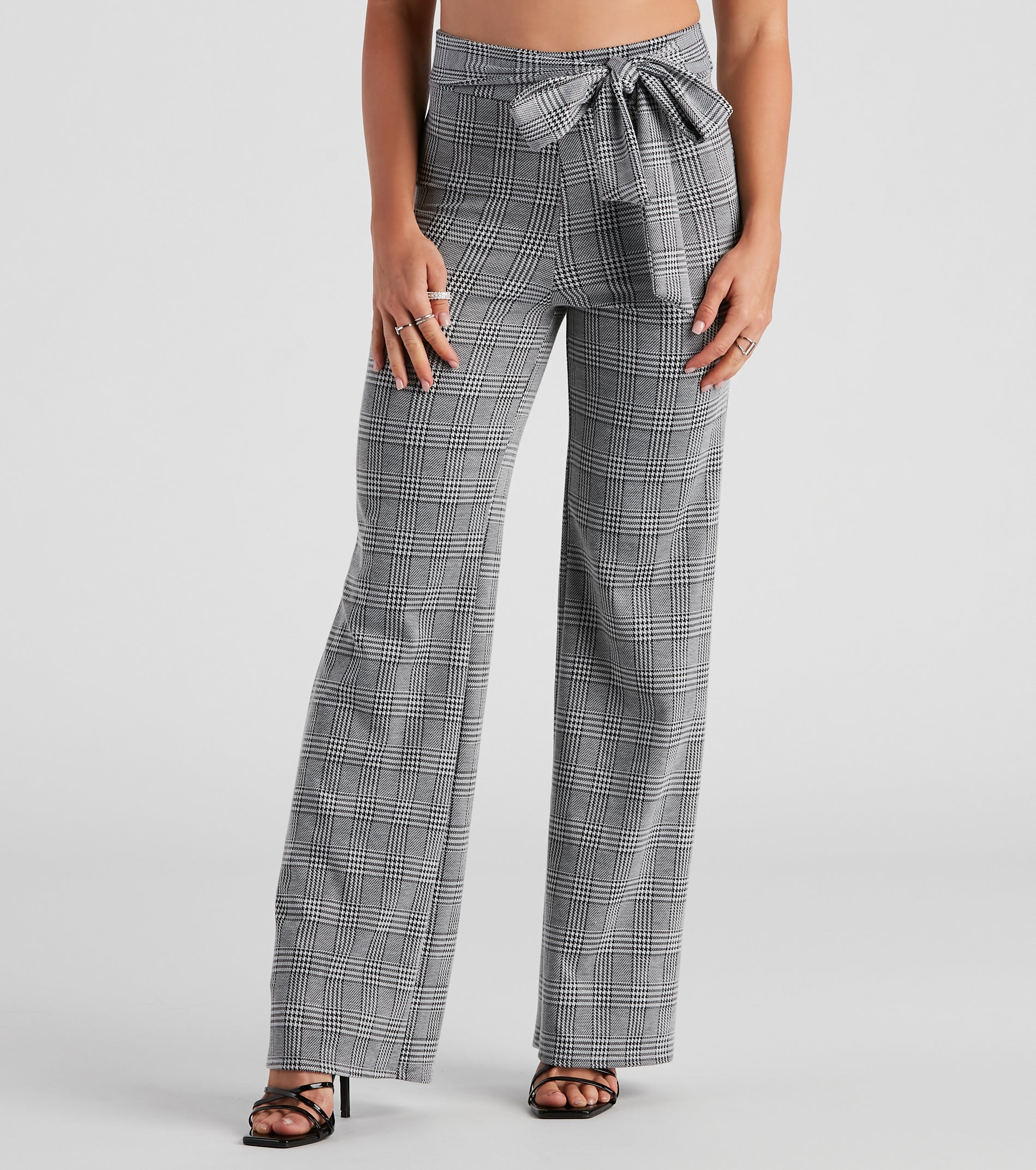 Perfect 'Fit Plaid Trouser Pants