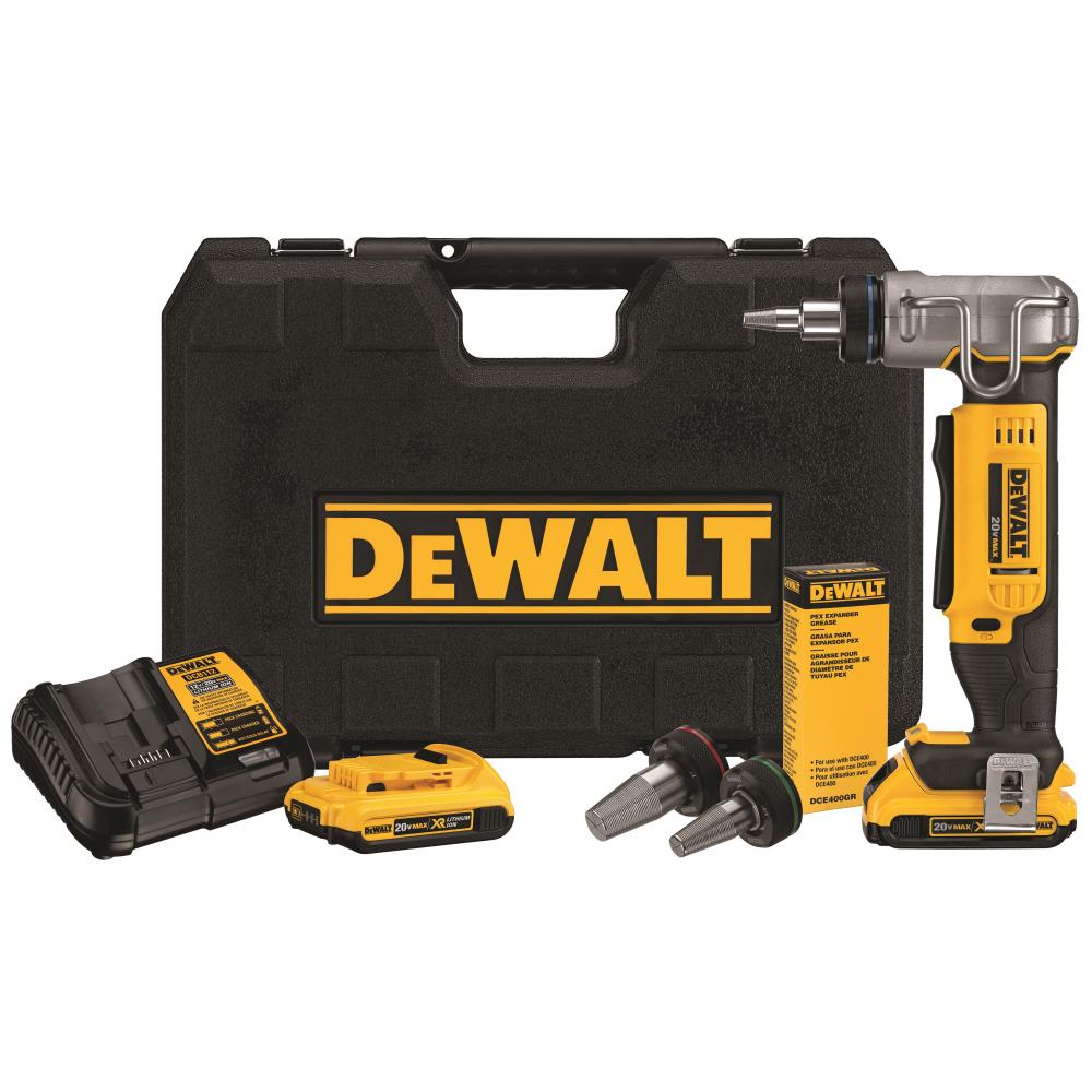 Dewalt-DCE400D2 20V MAX XR 1-in PEX Expander Tool Kit