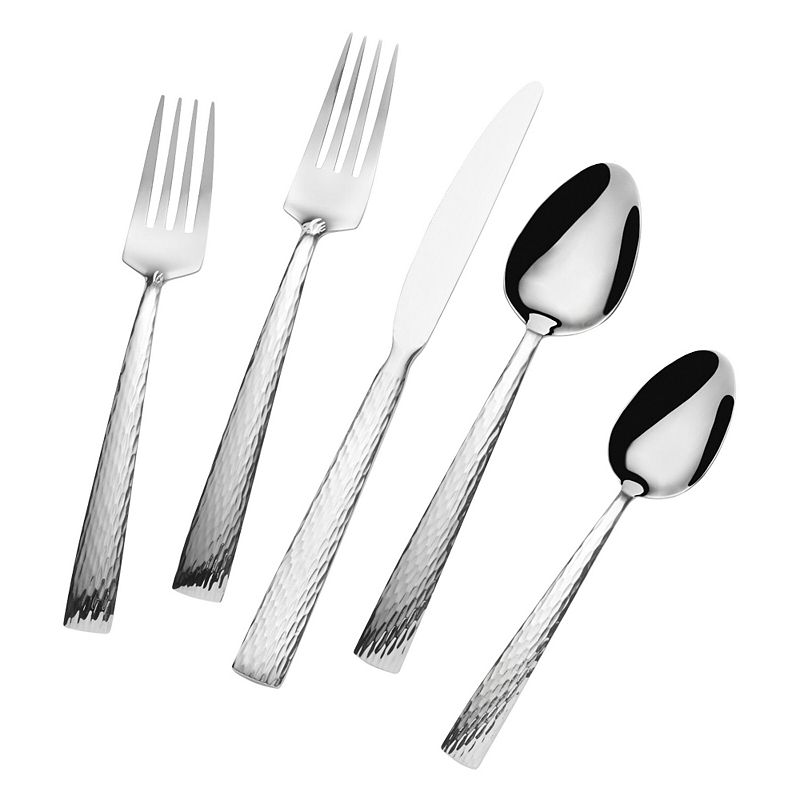 Gourmet Basics 20-pc. Stainless Steel Elliott Flatware Set