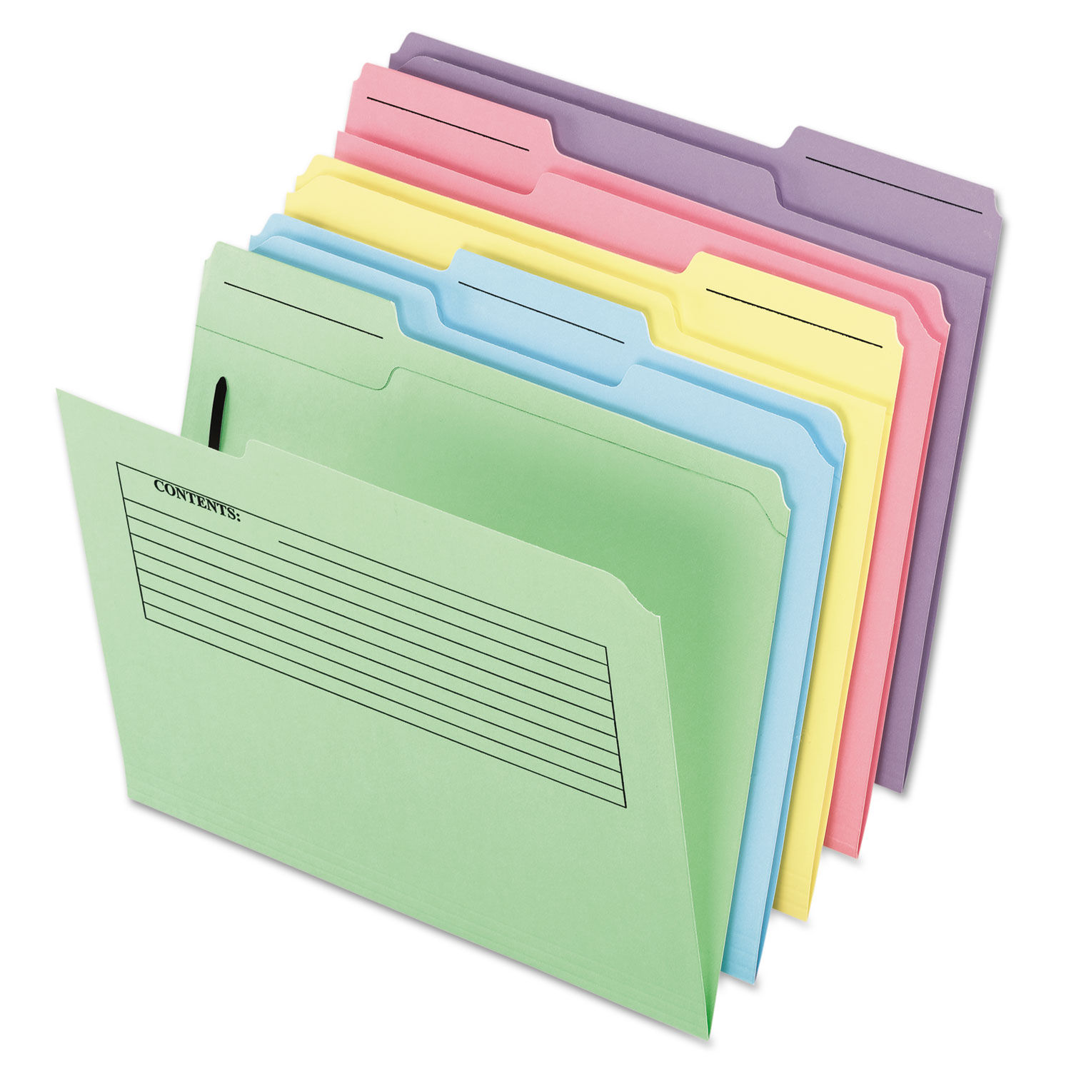 Printed Notes Fastener Folder by Pendaflexandreg; PFX45270