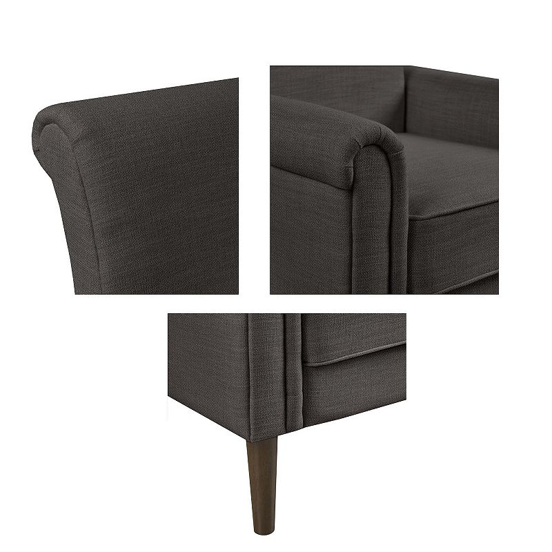 510 Design Jeanie Rolled Arm Accent Chair