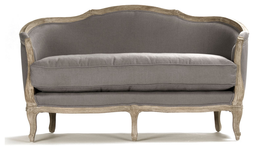 Maison Settee   French Country   Loveseats   by Hudson Home Decor  Houzz