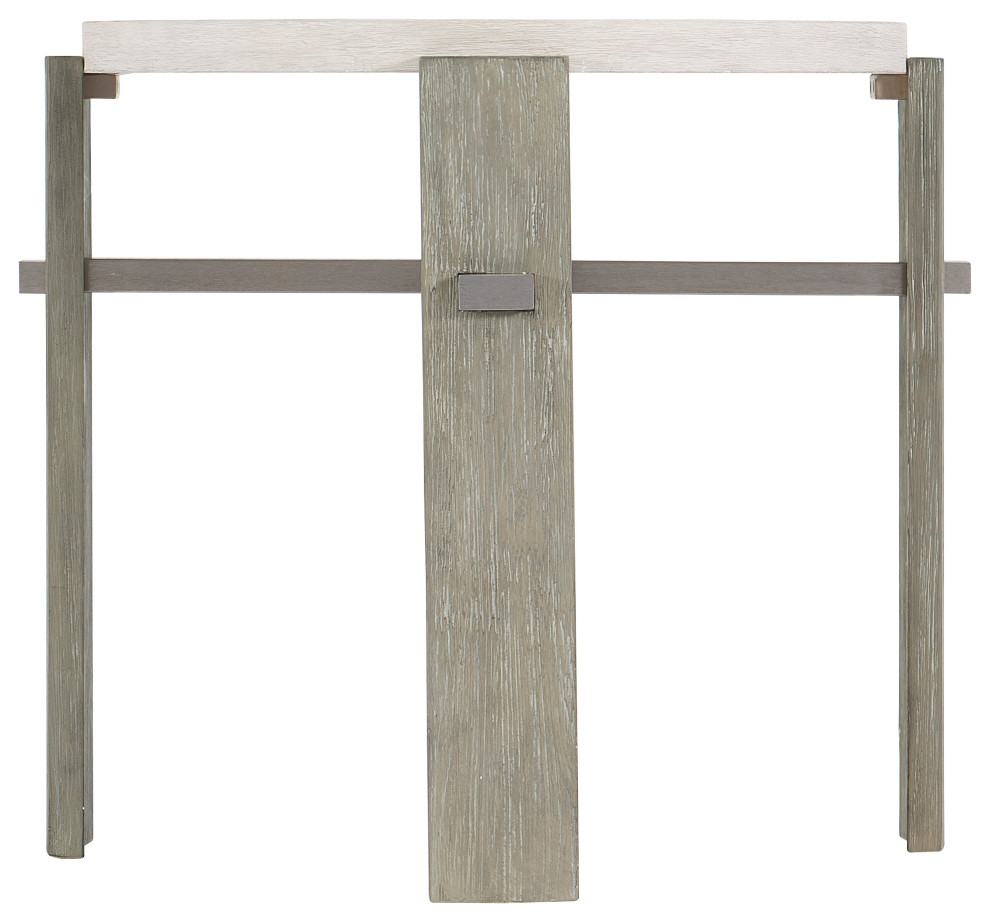 Bernhardt Foundations Round Side Table With Four Legs   Modern   Side Tables And End Tables   by Bernhardt Furniture Company  Houzz