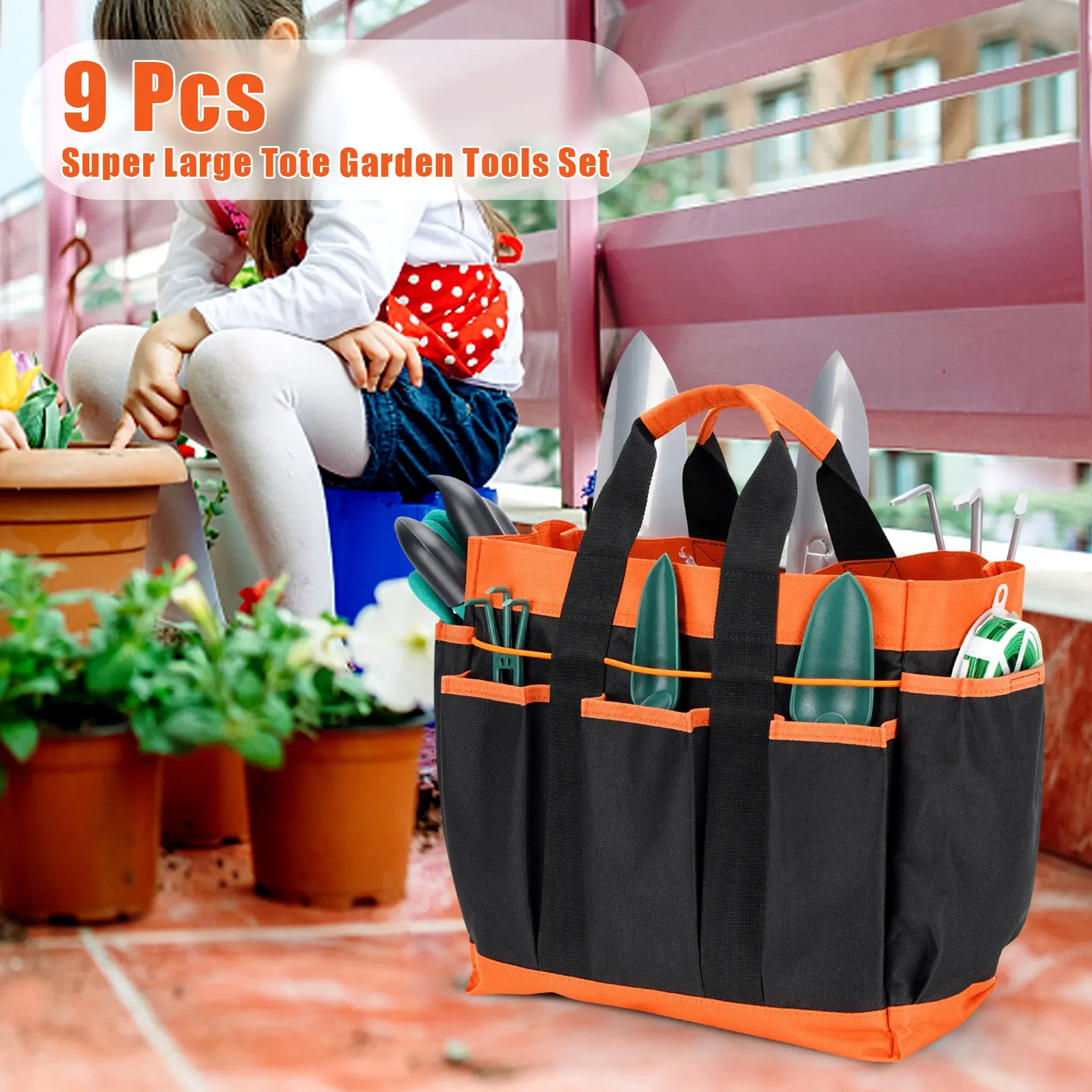 Garden Tools Set  10PCS Heavy Duty Garden Tool Kit Gifts for Men Women