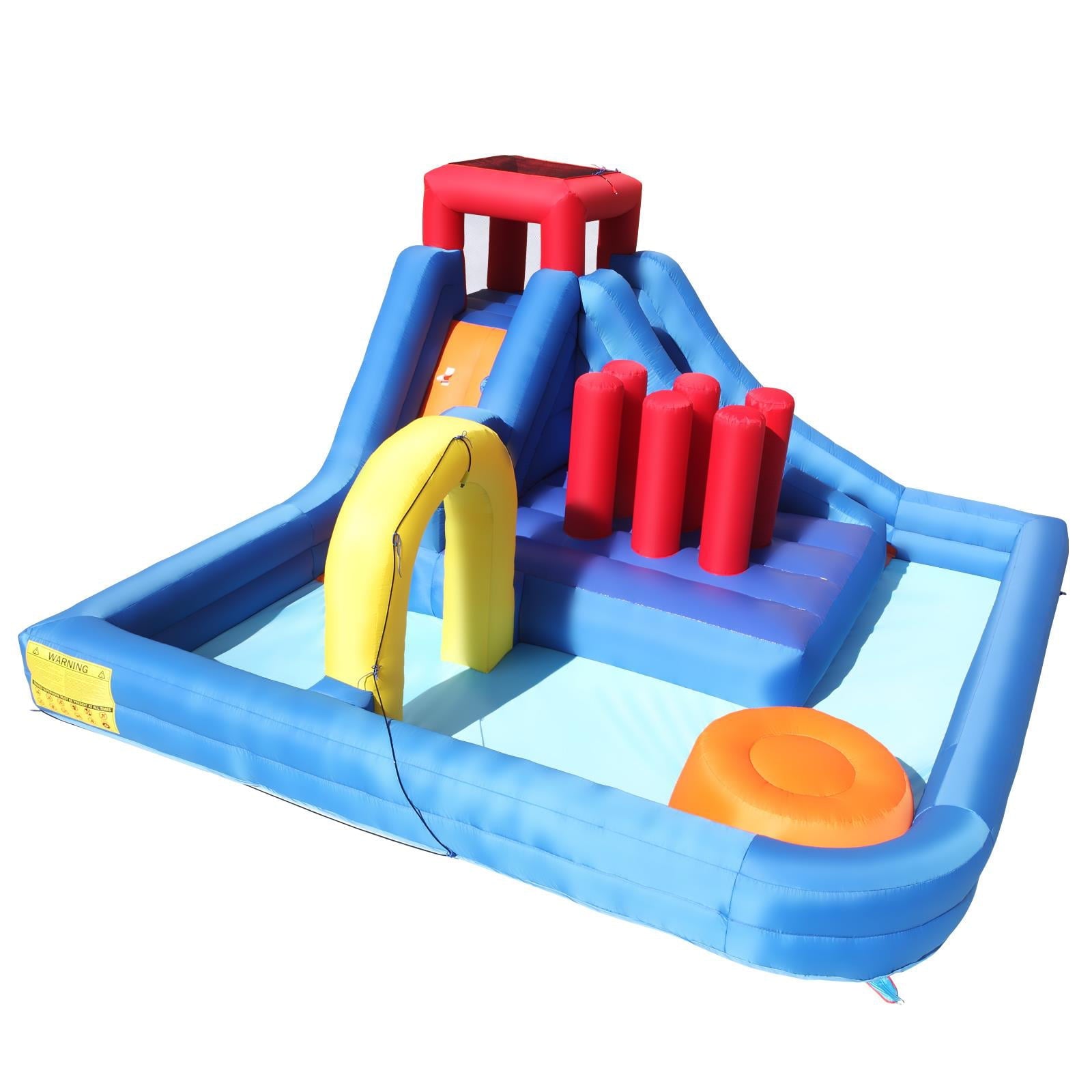 SalonMore Kids Large Inflatable Bounce House Jump Castle with Water Slide Pool(Without Blower)