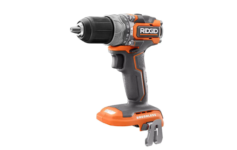 RIDGID R8711B 18V SubCompact Brushless 1/2 In. Hammer Drill/Driver (Tool Only)