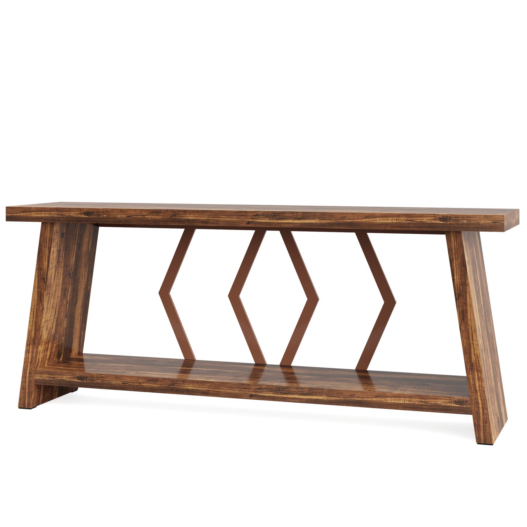 70.9-Inch Console Sofa Table with Storage for Entryway Living Room