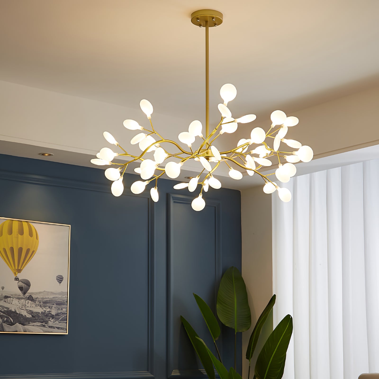 LED Firefly Sputnik Chandelier