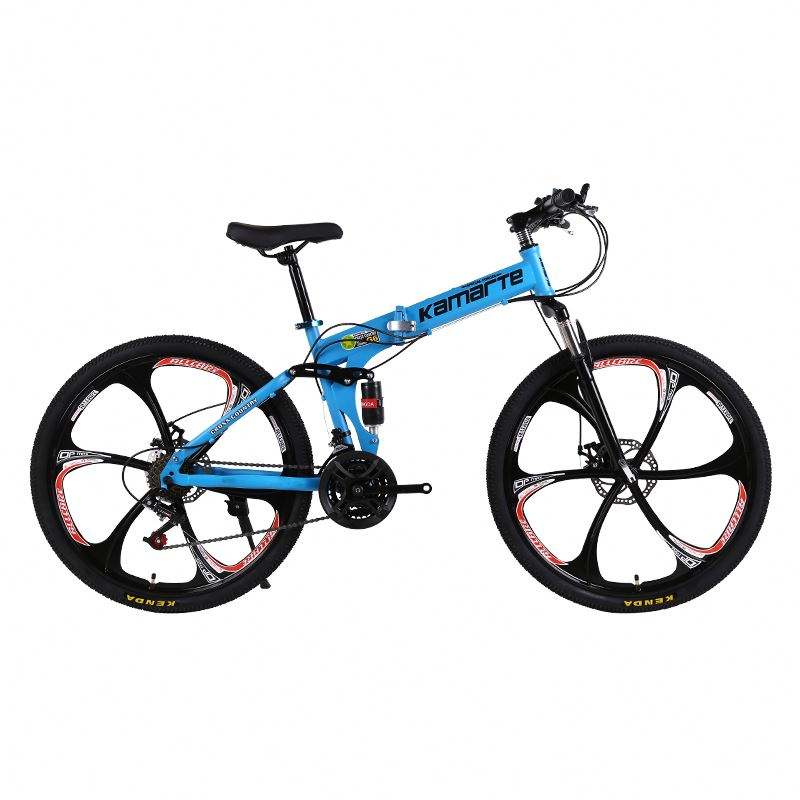 China Factory Hot Sale 26 inch Folding Bike 21/24/27 Speed Folding Bicycle Popular Foldable Cycle For Adult