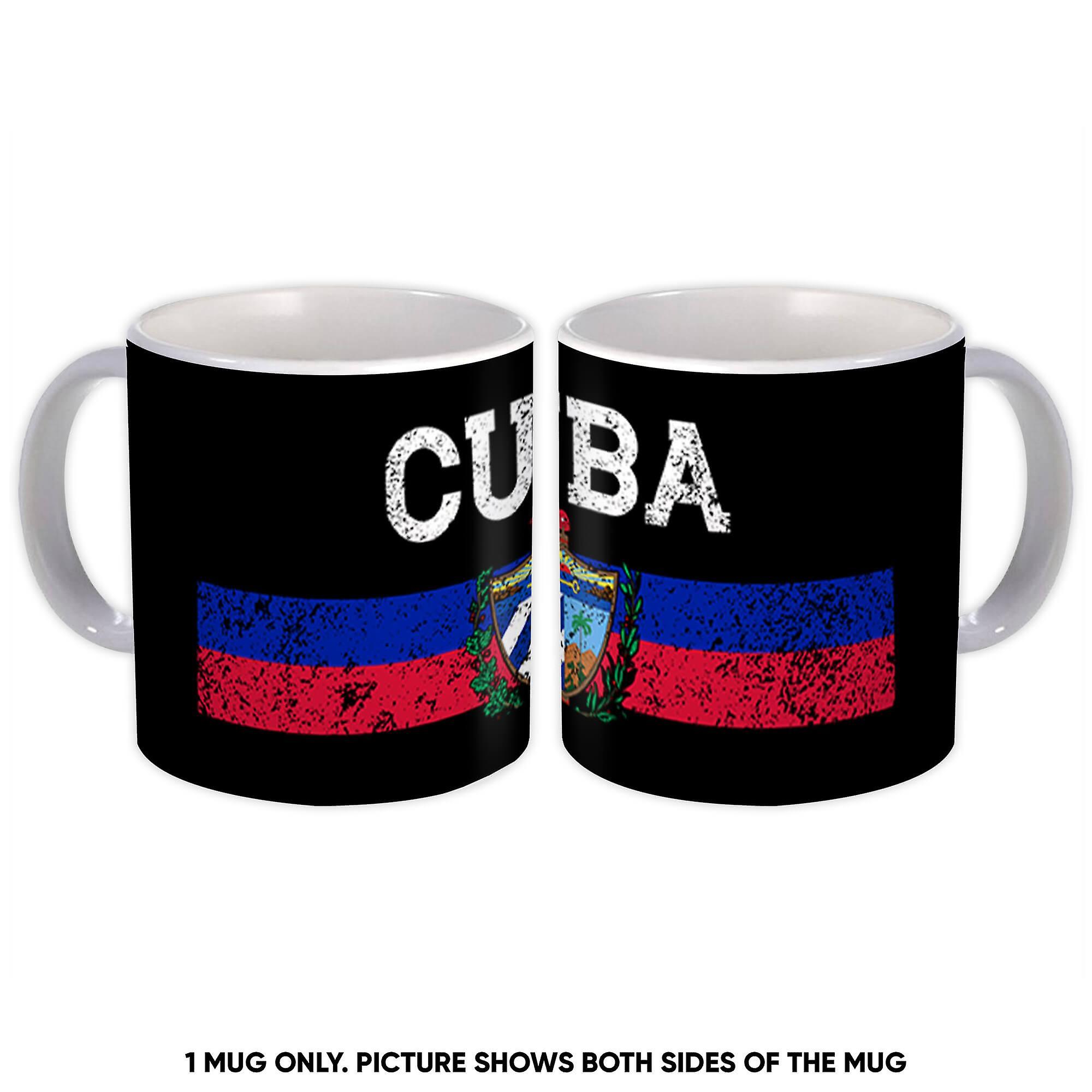 Gift Mug: Cuban Flag Coat Of Arms Cuba