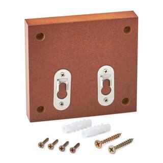 AdirOffice Squared Wood Locking Suggestion Box Medium Oak with Suggestion Cards 632-01-MEO-PKG