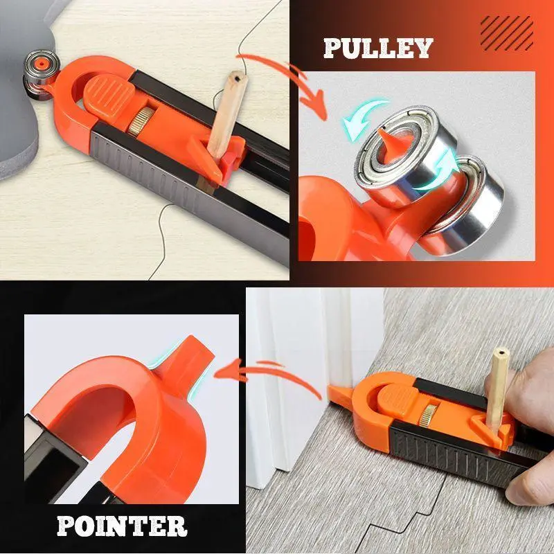 (🔥Hot Sale-Save 48% OFF) Precise Edge Corner Measuring Profile Dupl