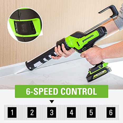 24V Cordless Caulk Gun | Greenworks Tools