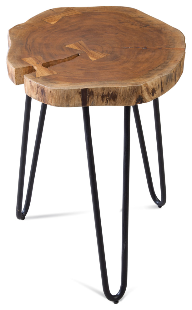 Thorpe End Table   Rustic   Side Tables And End Tables   by BASSETT MIRROR CO.  Houzz