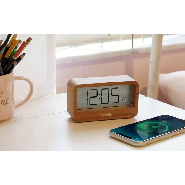 Window Clock With Usb Charger Capello