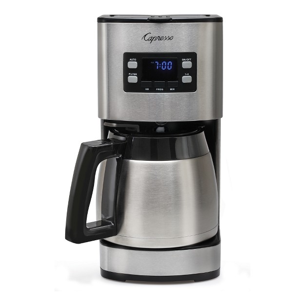 Capresso 10 cup Coffee Maker With Thermal Carafe St300 Stainless Steel 435 05