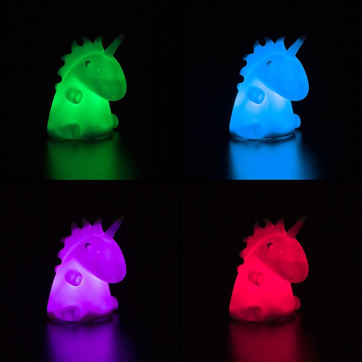 Innovagoods ledicorn multicolour unicorn lamp