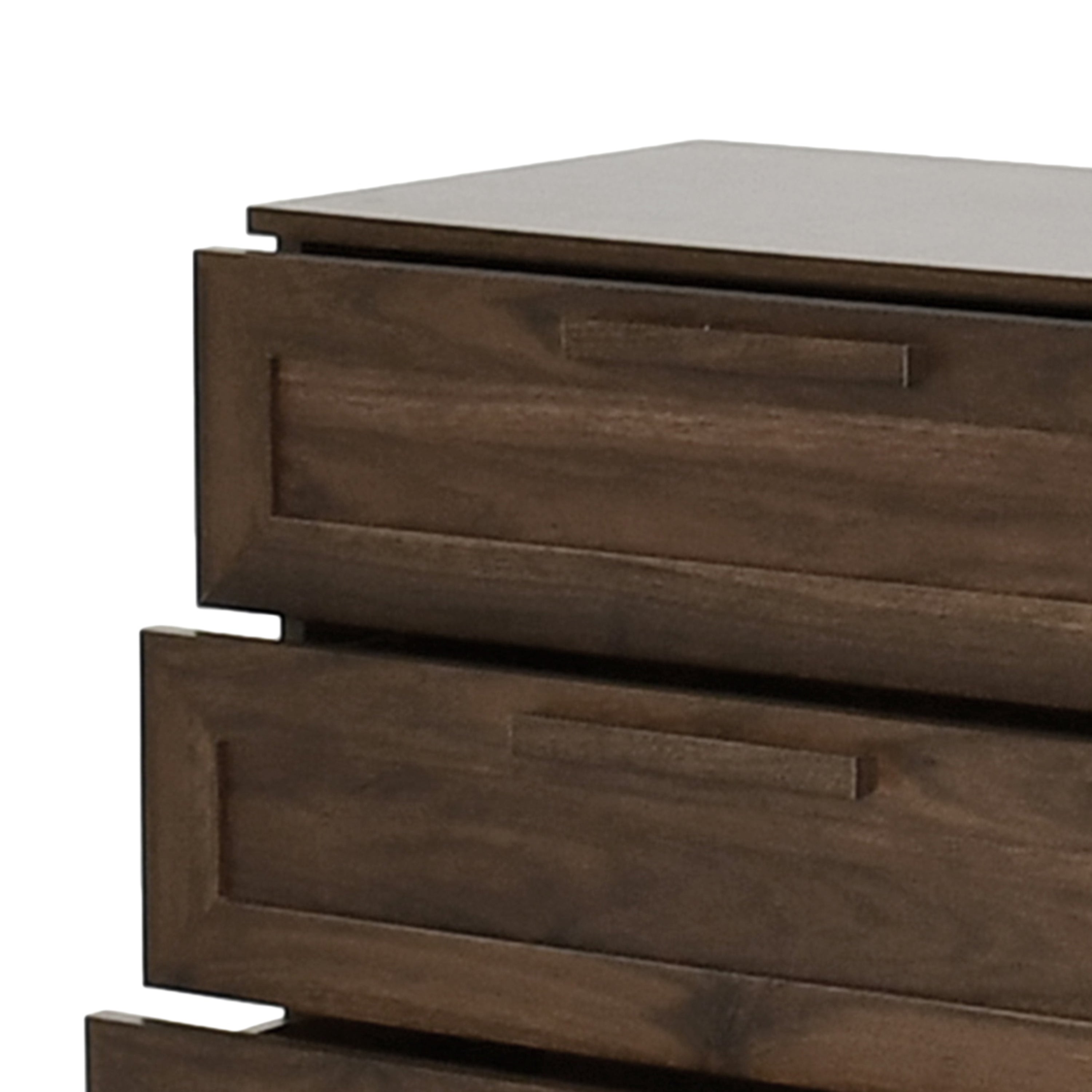 Broxon Rustic 4 Drawer Dresser