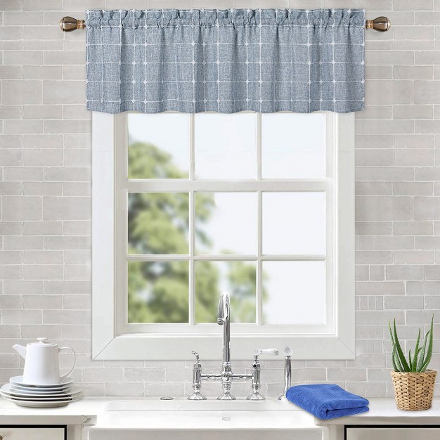 Trinity Farmhouse Kitchen Curtains Short Boho Linen Small Window Treatment