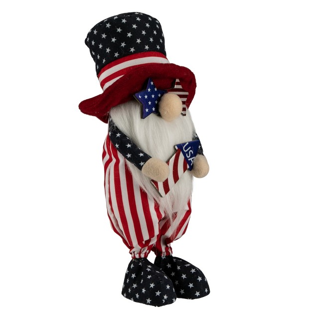 Patriotic Rocket 4th Of July Americana Gnome