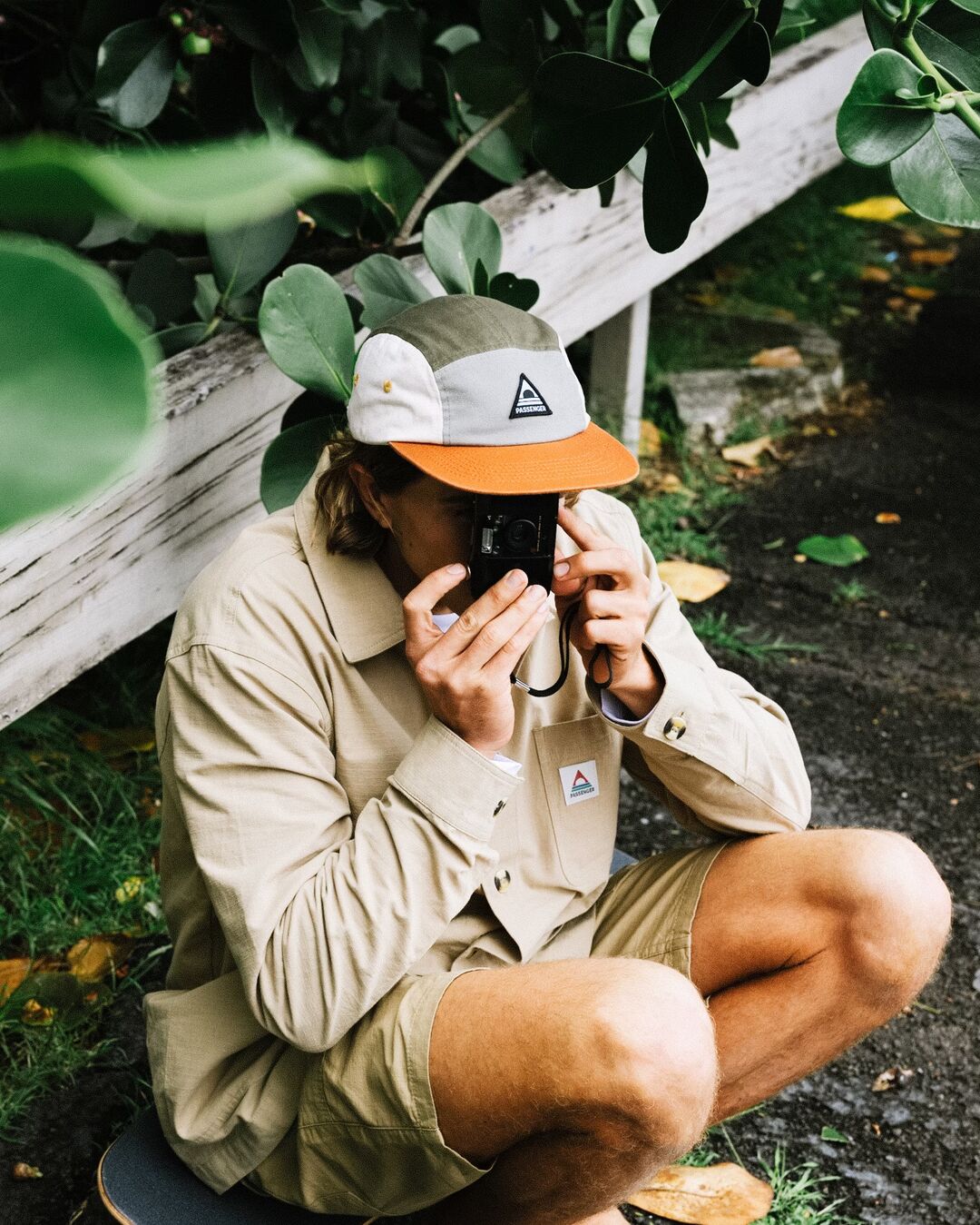 Fixie Recycled 5 Panel Cap - Apple Green Multi