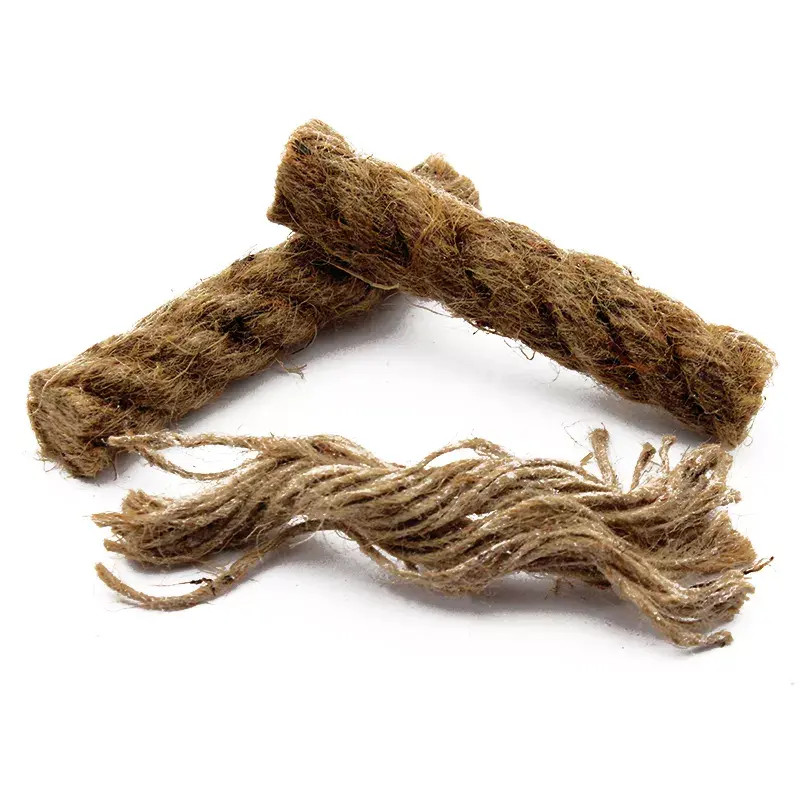 Outdoor Camping Hiking Survival D20*75mm mmfire starter hemp rope fire jute cotton fire starter