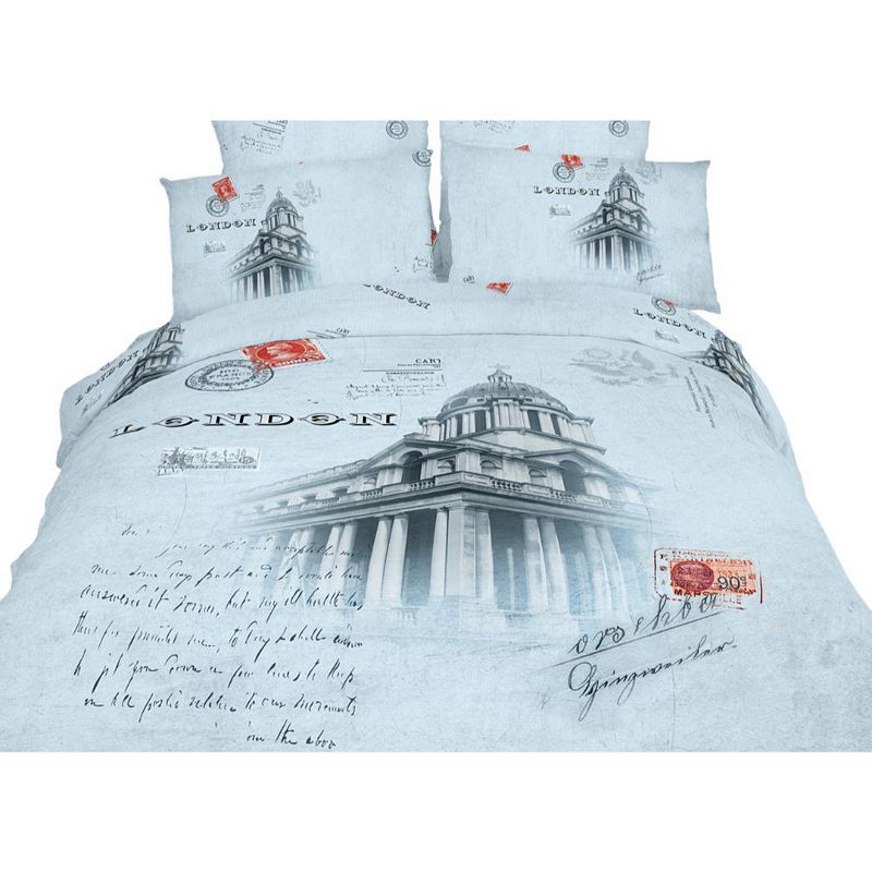 Dolce Mela Duvet Cover Sheets Set， London