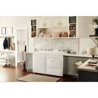 Whirlpool 27.5 in. 3.8 cu. ft. High-Efficiency White Top Load Washing Machine with Soaking Cycles WTW4955HW