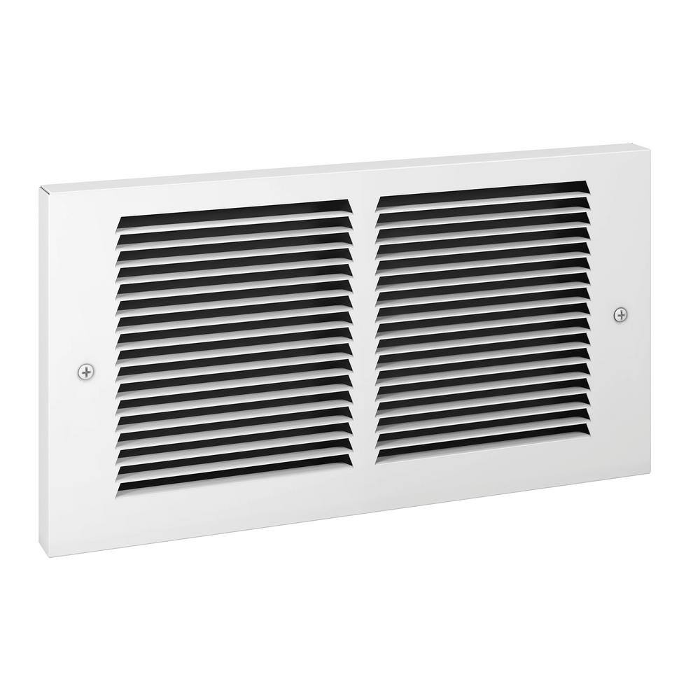 Cadet 120-volt 50010001500-watt Register In-wall Fan-forced Electric Heater in White RMC151W