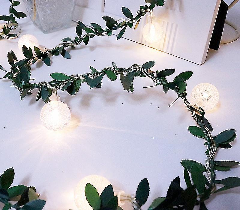 Miman Ivy Decor String Lights Usb Charging