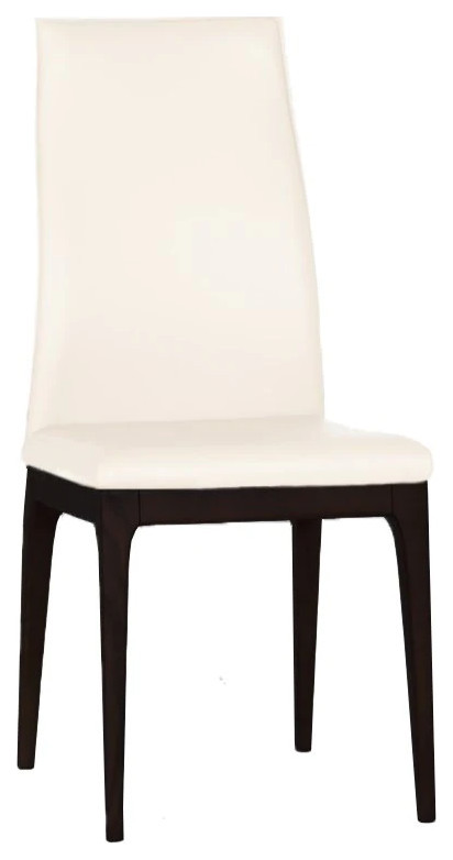 Ventura Dining Chair  White Soft Matt Polyurethane Cover   Transitional   Dining Chairs   by V.S.D Furniture  Houzz