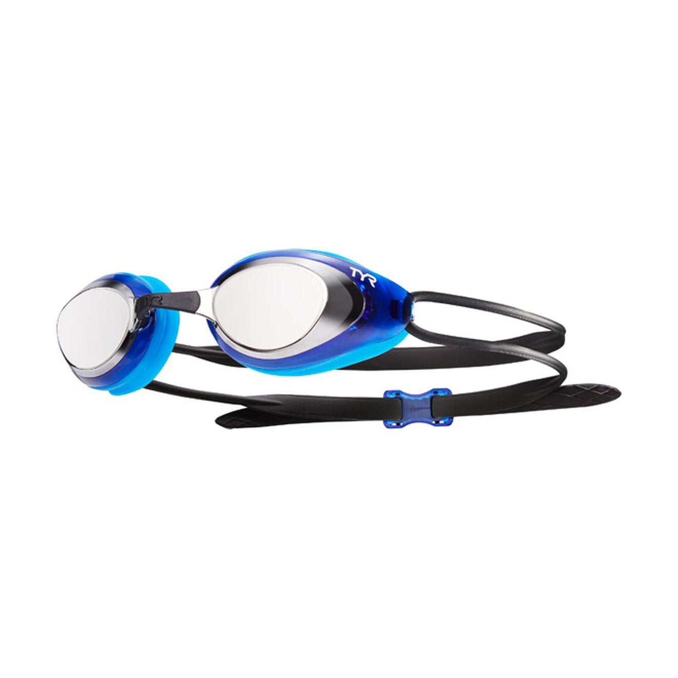 Tyr Sports Inc Blackhawk Racing Mirrored Goggle 046Silverblue