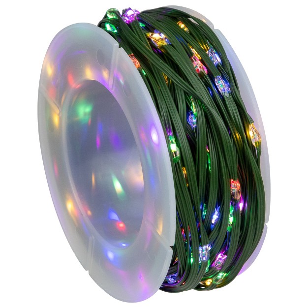 Northlight 200ct Led Multi function Color Changing Christmas Fairy Lights 64 5ft Green Wire