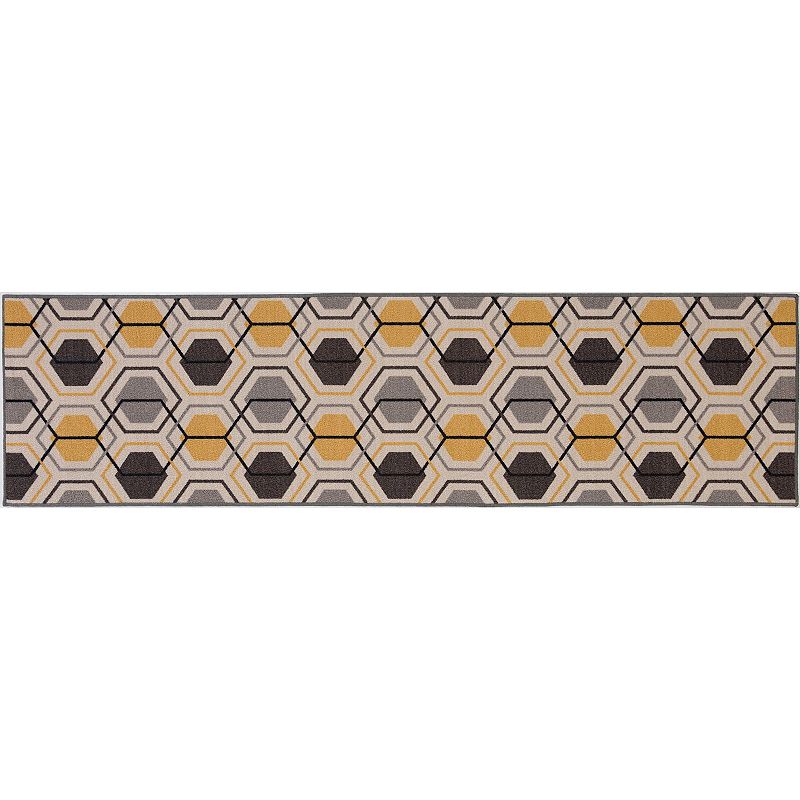 World Rug Gallery Avora Geometric Honeycomb Rug