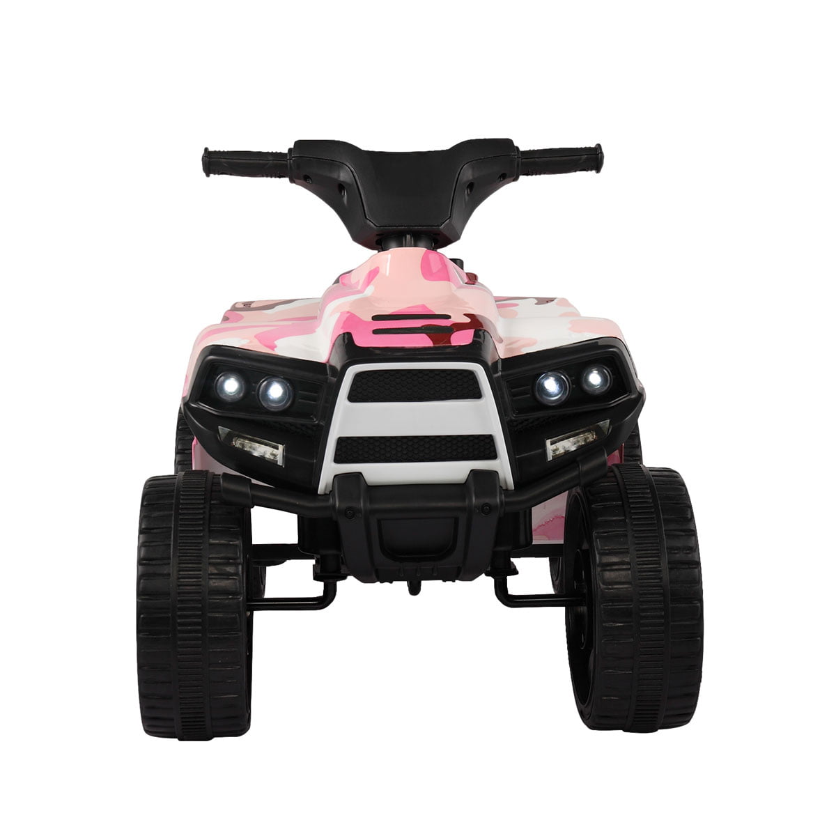 Kids Ride On ATV, 6V Electric Ride On Toy Car, 4 Wheeler for Kids Age 1-2.5, Rechargeable Battery Quad Bike for Boys/Girls, Camo Pink