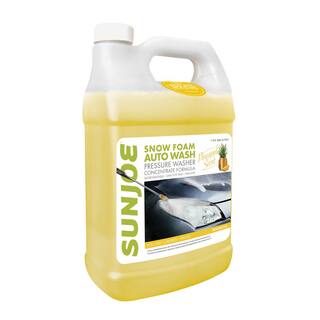 Sun Joe 1 Gal. Premium Snow Foam Pressure Washer Rated Car Wash Soap and Cleaner Pineapple SPX-FCS1G