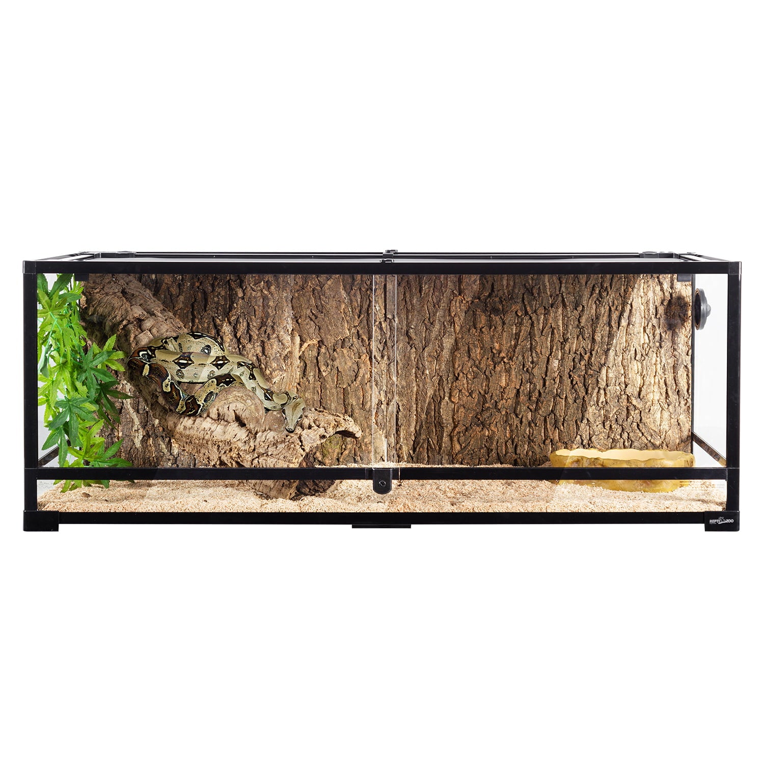 REPTIZOO   64-gallon Full Glass Reptile Large Terrarium