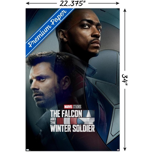 Trends International Marvel Television Falcon And Winter Soldier Wings Unframed Wall Poster Prints