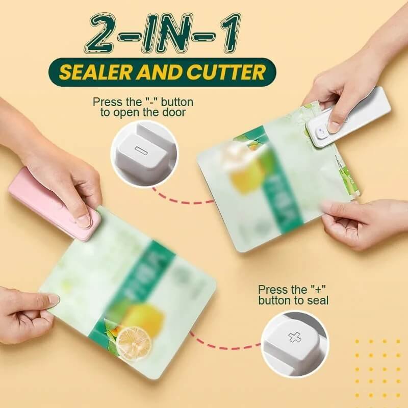 2-in-1 Magnetic Food Sealer    [BUY 2 GET FREE SHIPPING]