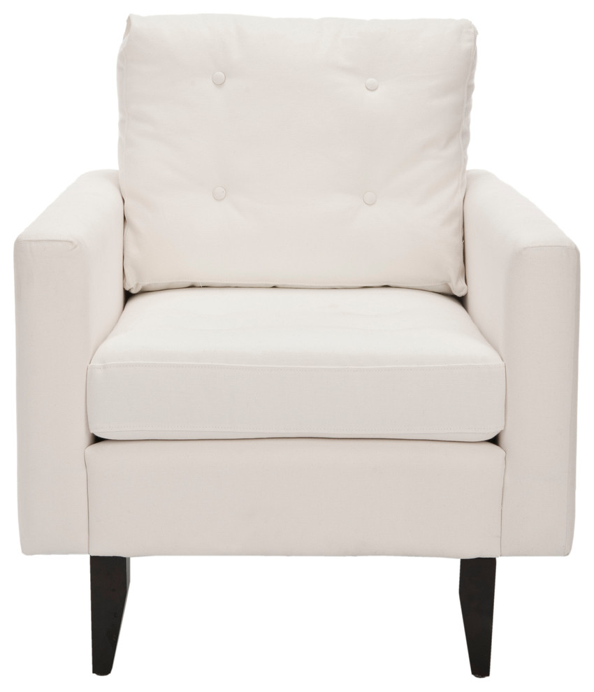 Safavieh Caleb Club Chair   Transitional   Armchairs And Accent Chairs   by Buildcom  Houzz