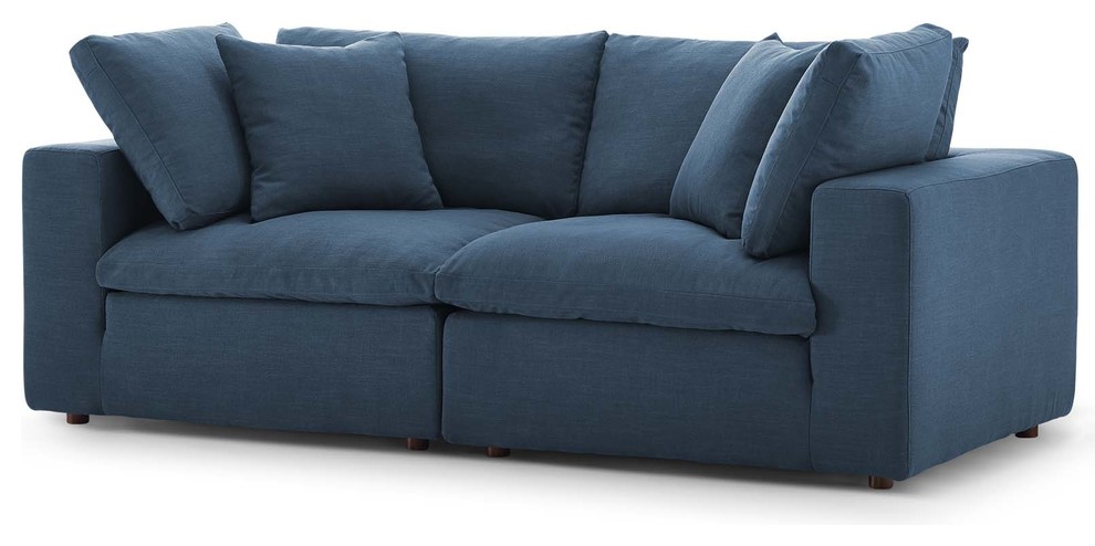 Modern Contemporary Urban Living Sofa Set  Fabric   Transitional   Sofas   by House Bound  Houzz