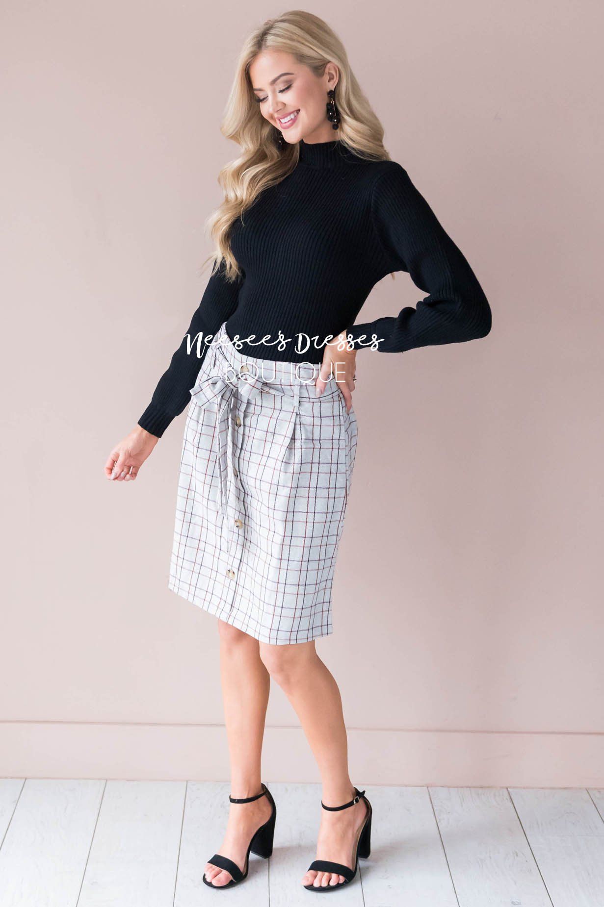 Mad About Plaid Skirt