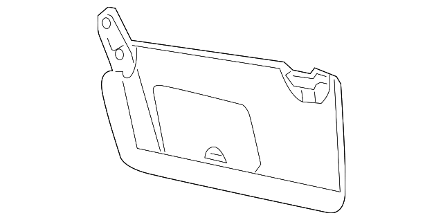 Genuine OE Ford Sun-Visor - 8S4Z-5404105-AA