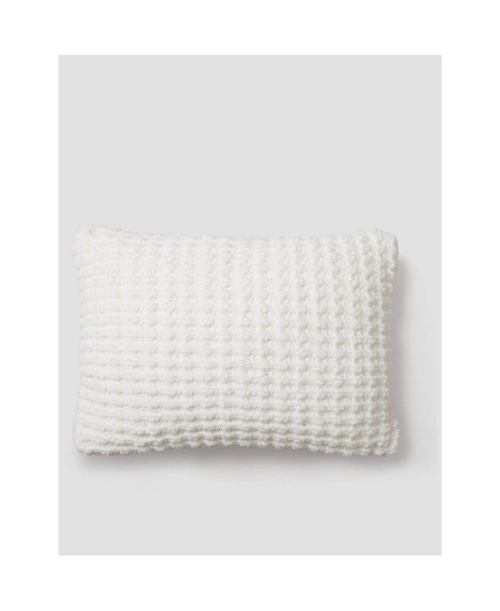 SUNDAY CITIZEN Snug Waffle Decorative Pillow， 12