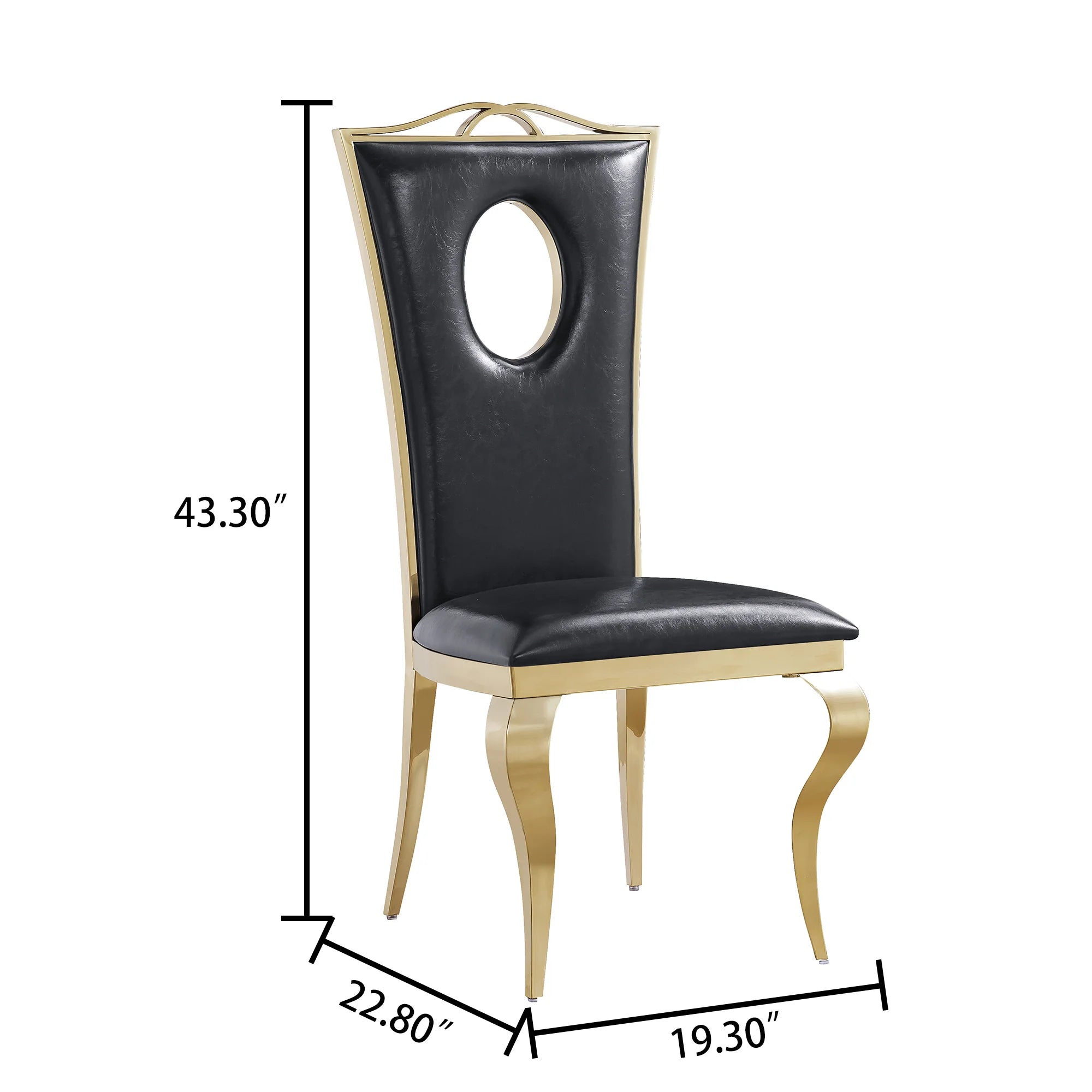 DCK98 DINING CHAIR (2/CTN)