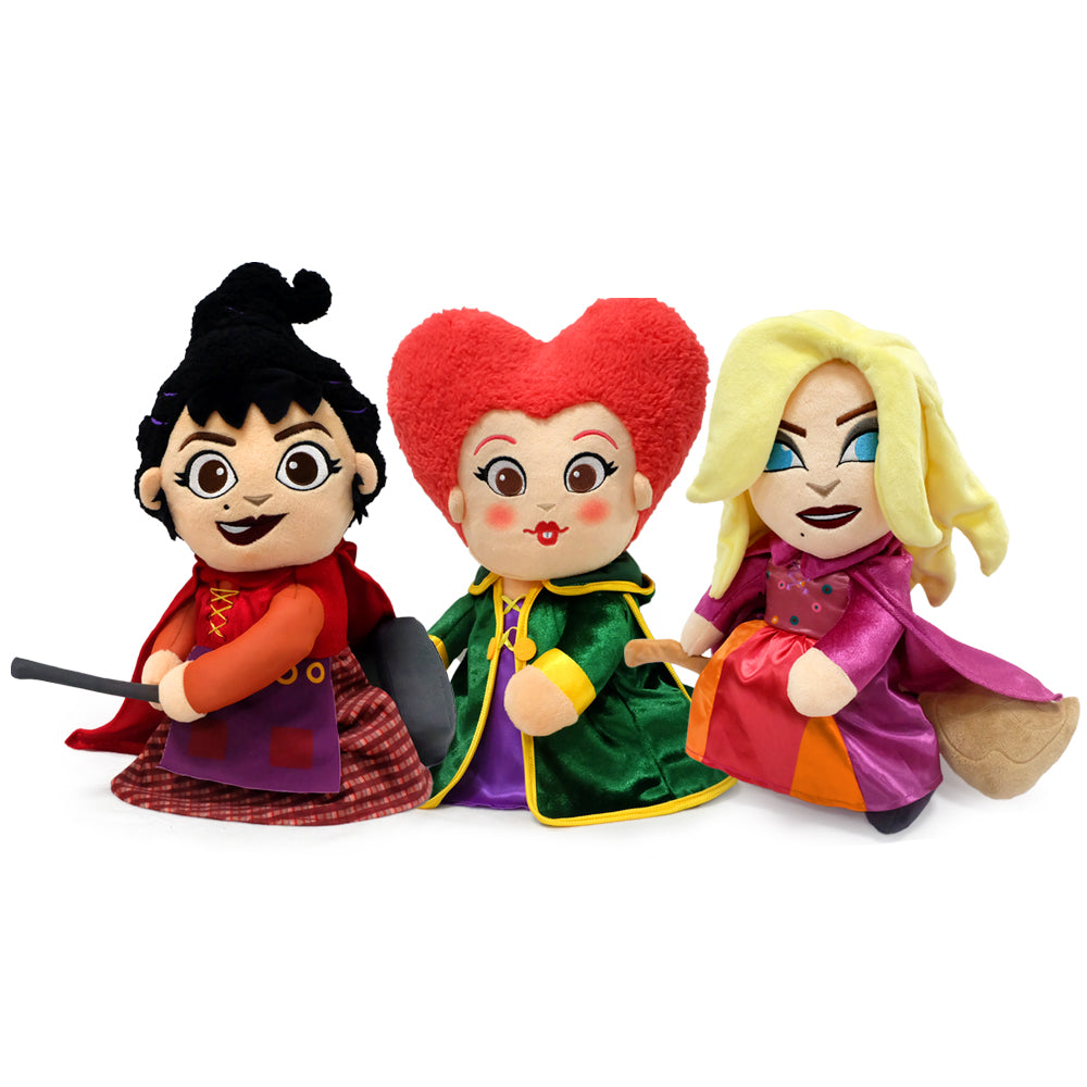 Disney Hocus Pocus Sanderson Sisters 13” Plush 3-Pack by Kidrobot