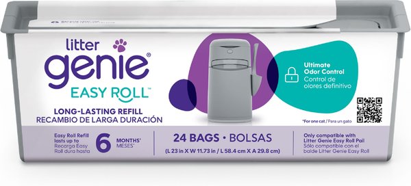 Litter Genie Easy Roll Refill Cat Litter Disposal