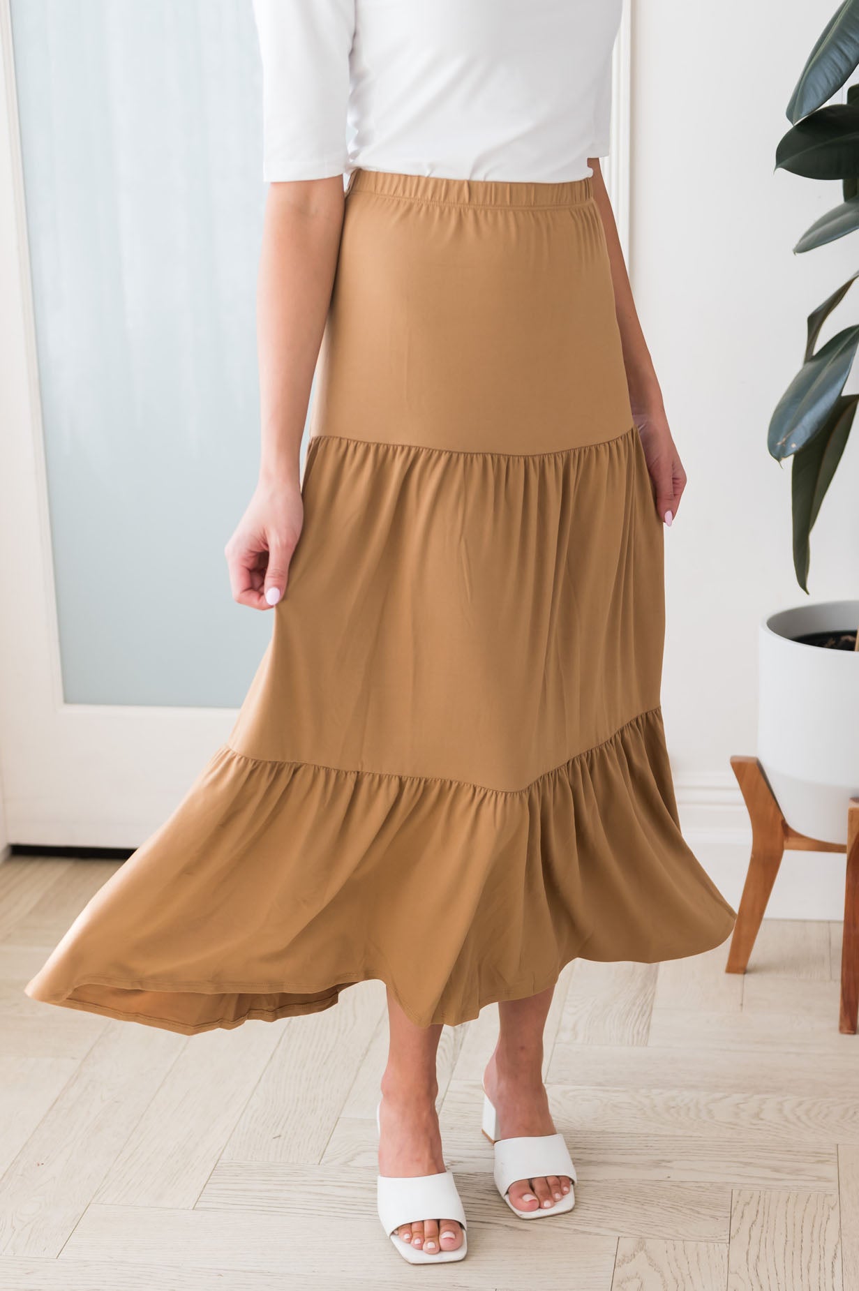 Autumn Delight Modest Maxi Skirt